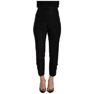 Dsquared² Elevated Elegance High-Waist Skinny Trousers
