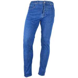 Aquascutum Blue Cotton Men Jeans
