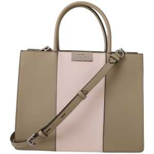 Karl Lagerfeld Elegant Sage Green Tote Shoulder Bag