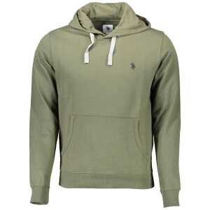 U.S. POLO ASSN. Green Cotton Men Sweater