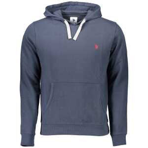 U.S. POLO ASSN. Blue Cotton Men Sweater