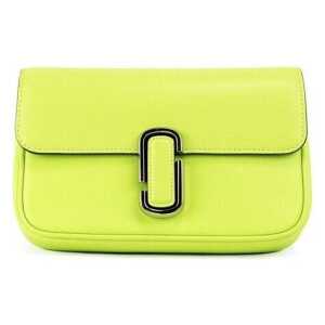Marc Jacobs The J Marc Green Glow Smooth Leather Shoulder Crossbody Handbag