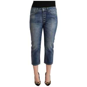 Dondup Elegant Mid-Waist Cotton Denim Jeans