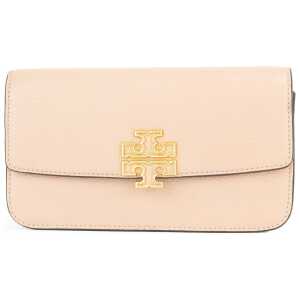 Tory Burch Britten Small Meadowsweet Leather Chain Wallet Crossbody Bag