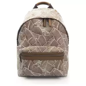 Cerruti 1881 Brown Leather Men Backpack