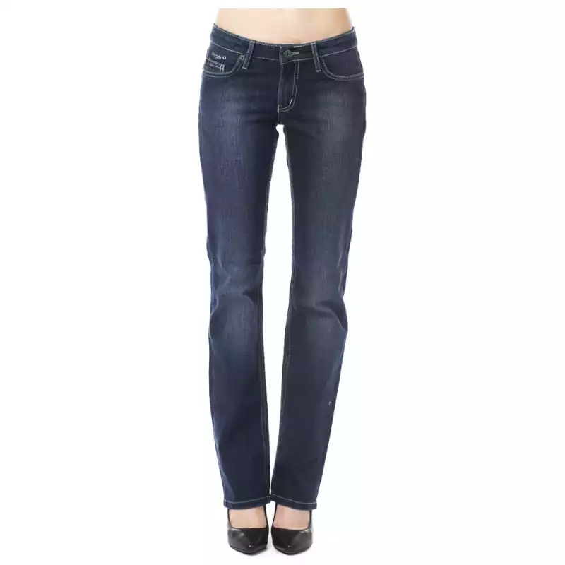 Ungaro Fever Blue Cotton Women Jeans, theFeinheit