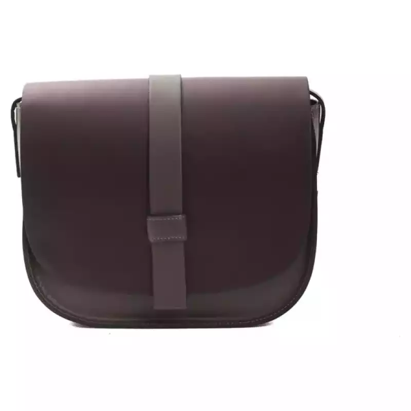 Pompei Donatella Burgundy Leather Women Crossbody, theFeinheit