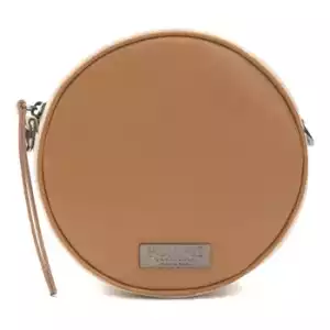 Pompei Donatella Brown Leather Women Crossbody Bag