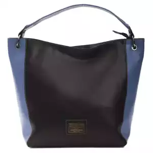 Pompei Donatella Black Leather Women Shoulder Bag
