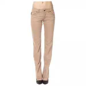Ungaro Fever Beige Cotton Women Jeans
