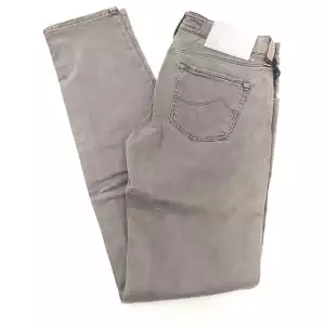 Jacob Cohen Gray Cotton Women Jeans