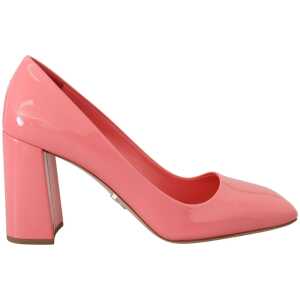 Prada Elegant Square Toe Pink Heels