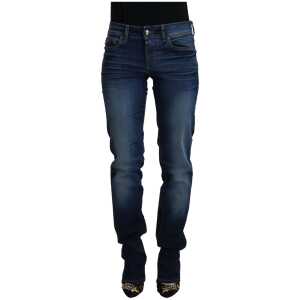 Just Cavalli Chic Low Waist Denim Pants in Blue