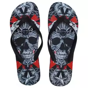 Philipp Plein Multicolor Polyester Women Sandal
