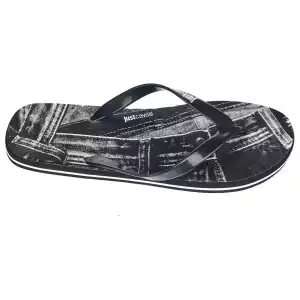 Just Cavalli Black EVA Men's Sandal