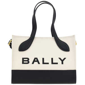 Bally Chic Contrast Mini Leather Handbag