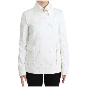 GF Ferre Chic Double Breasted Cotton Jacket