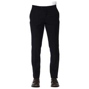Trussardi Blue Wool Men Trousers
