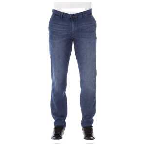 Trussardi Jeans Blue Cotton Men Jeans