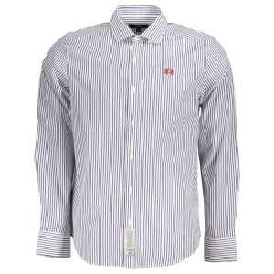 La Martina Elegant Long-Sleeved Striped Shirt for Men