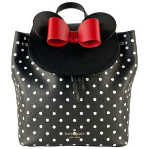 Kate Spade Disney Minnie Mouse Medium Leather Backpack Bookbag Bag