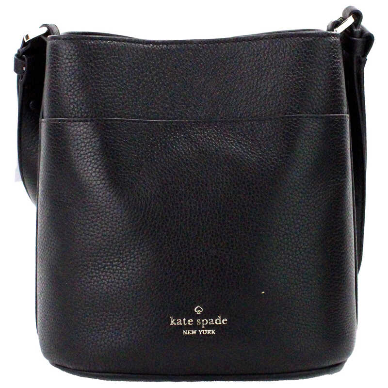 Kate Spade Leila Small Black Pebbled Leather Bucket Shoulder Crossbody Bag, theFeinheit