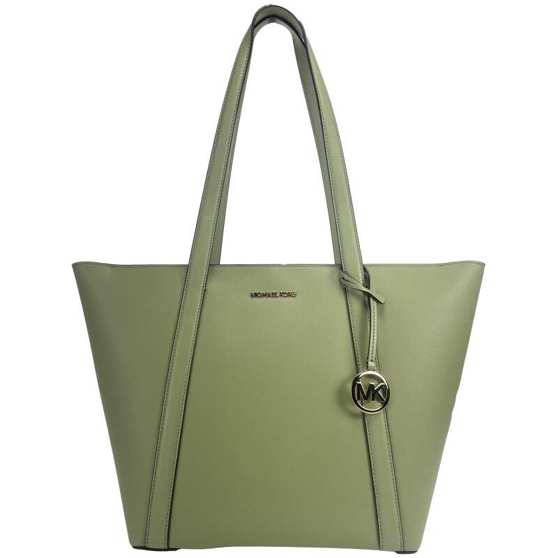Michael Kors Large Pratt Shoulder Zip Tote Bag Light Sage, theFeinheit