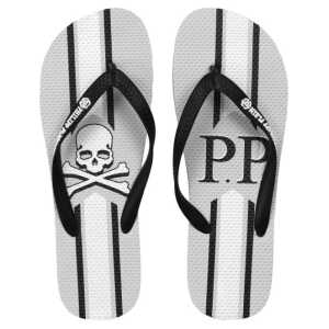 Philipp Plein Gray Polyester Women Sandal