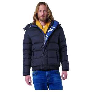 La Martina Blue Nylon Men's Sport Jacket