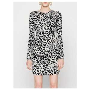 Love Moschino White Viscose Women Dress