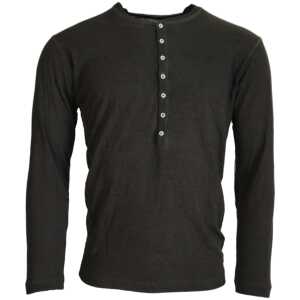 Dsquared² Gray Cotton Linen Long Sleeves Pullover Sweater