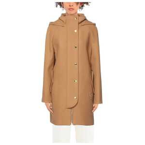 Love Moschino Brown Wool Women Coat