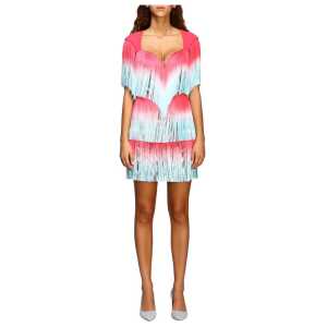 Elisabetta Franchi Pink Polyester Women Dress