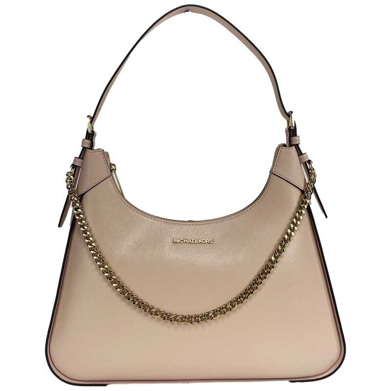 Michael Kors Wilma Large Smooth Leather Chain Shoulder Bag Purse Powder Blush, theFeinheit