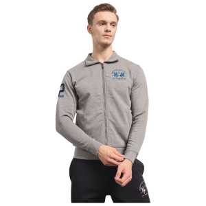 La Martina Gray Cotton Sweater