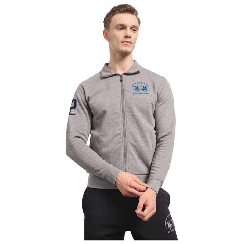La Martina Gray Cotton Sweater, theFeinheit