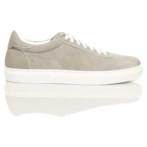 Cerruti 1881 Gray Leather Men Sneaker