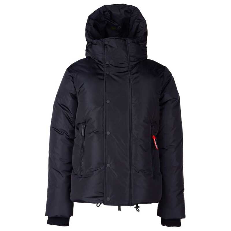 Dsquared² Black Nylon Men Jacket, theFeinheit