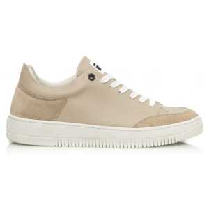Cerruti 1881 Beige Cowhide Women Sneaker