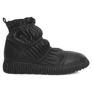 Cerruti 1881 Black Leather Women Boot