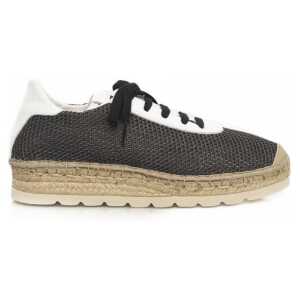 Cerruti 1881 Black Calfskin Men Sneaker