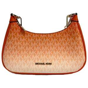 Michael Kors Cora Medium PVC Zip Pouchette Crossbody Bag