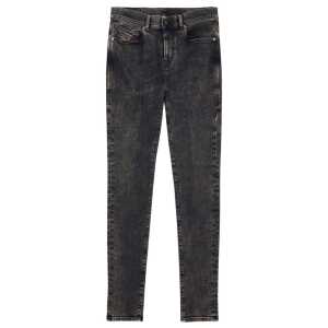 Diesel Black Cotton Jeans & Pant
