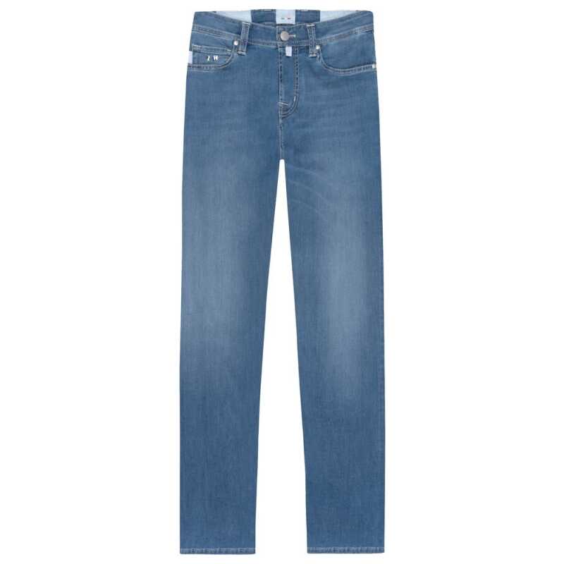 Tramarossa Light Blue Cotton Jeans &amp; Pant, theFeinheit