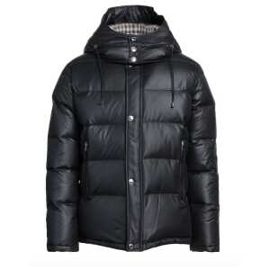Aquascutum Black Polyester Men Jacket