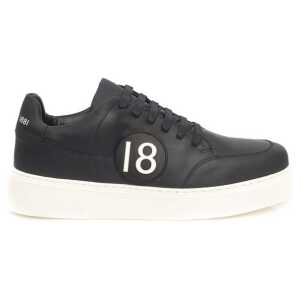 Cerruti 1881 Blue Cowhide Men Sneaker