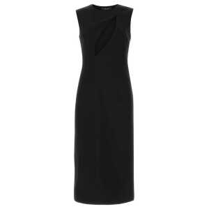 Versace Black Viscose Women Dress