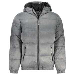 Guess Jeans Gray Polyamide Jacket