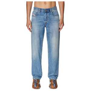 Diesel Light Blue Cotton Men's Regular-Fit Jean