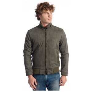 Roberto Pepe Luxury Green Ecomontone Men Jacket